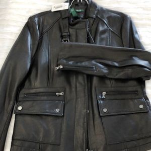 Ralph Lauren leather jacket